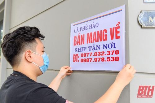 Ngày đầu tiên Thanh Hóa dừng bán hàng ăn uống tại chỗ: Các nhà hàng, quán ăn thực hiện nghiêm túc