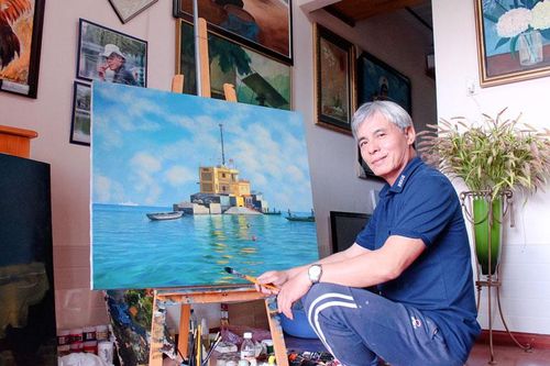 Sắc màu biển sáng