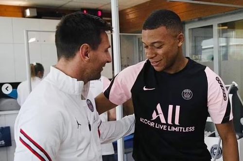 Xem Messi hồ hởi gặp Mbappe, Ramos ở đại bản doanh PSG