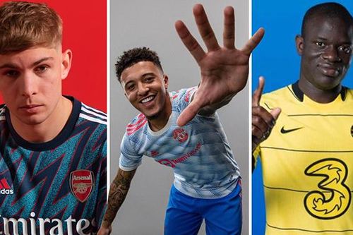 Chiêm ngưỡng áo đấu chính thức mùa giải mới của MU, Real, Juventus, PSG