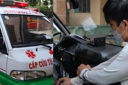 Tàng trữ ma túy trên xe cấp cứu để... đi giao hàng cho người thân