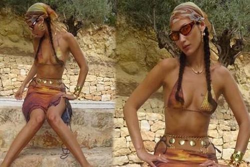 'Giật mình' với cơ thể gầy tong teo đáng báo động của Bella Hadid