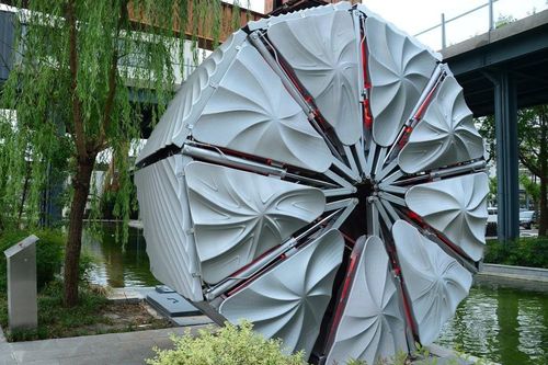 Cây cầu co duỗi in 3D đầu tiên ở Trung Quốc