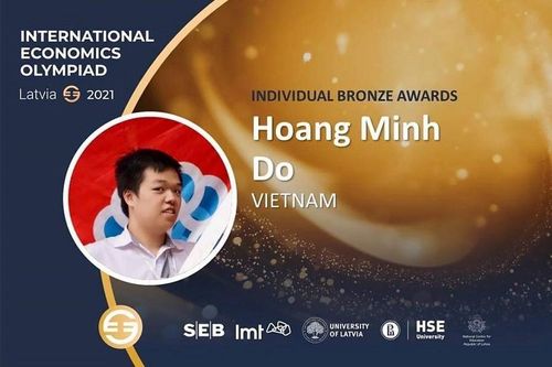 Đội tuyển Việt Nam đạt kết quả xuất sắc trong lần đầu tham dự Kỳ thi Olympic Kinh tế học quốc tế 2021 (IEO)