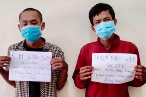 Bị truy đuổi 2 đối tượng trộm cắp tấn công lực lượng công an trực chốt kiểm dịch