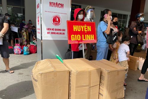 Chuyến tàu chuyên biệt đưa người dân Quảng Trị từ các tỉnh phía Nam về quê