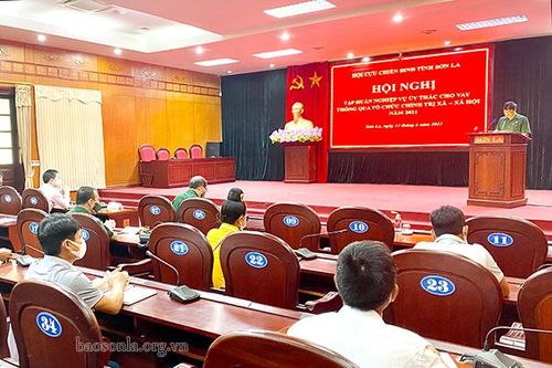 Hội nghị tập huấn nghiệp vụ ủy thác cho vay thông qua tổ chức chính trị xã hội