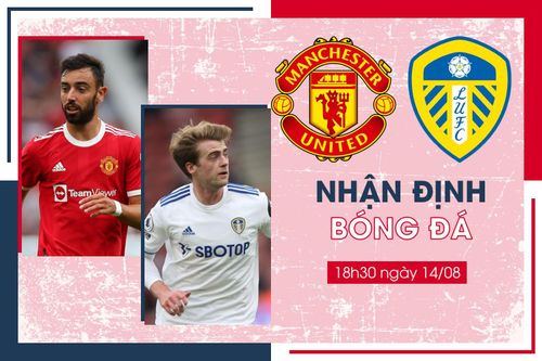 Nhận định bóng đá Man Utd vs Leeds United vòng 1 Ngoại Hạng Anh