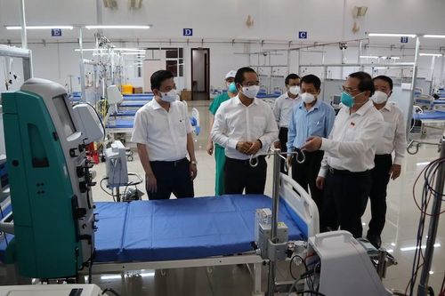 Long An khánh thành Trung tâm Hồi sức tích cực người bệnh Covid-19 nặng