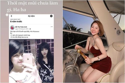Hot girl Trâm Anh tự tay đăng ảnh thời còn 'phèn' gây sốt