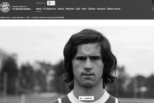 Gerd Müller-Huyền thoại bóng đá Đức và thế giới qua đời ở tuổi 75