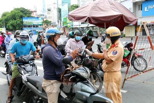 Bộ Công an lý giải việc ùn ứ tại chốt kiểm soát ở Tp.Hồ Chí Minh