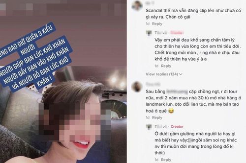 Liên tục bị gợi nhắc chuyện quá khứ, hotgirl 'bị lộ clip 8 phút' phản pháo cực gắt