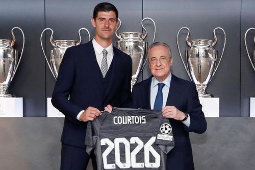 Courtois chốt tương lai ở Real Madrid