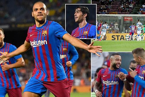 Barcelona 4-2 Sociedad: Không Messi, Braithwaite tỏa sáng, Barca mở màn suôn sẻ