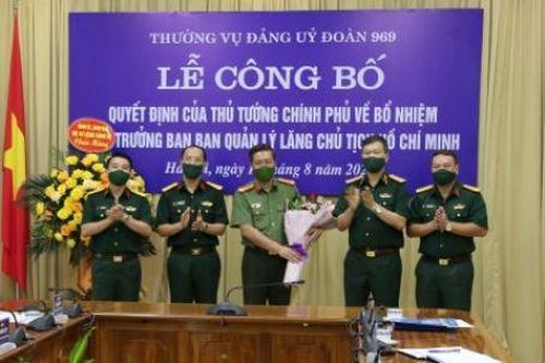 Công bố quyết định của Thủ tướng Chính phủ về công tác cán bộ