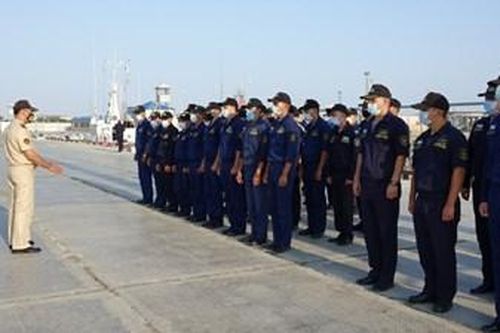 Chiến hạm Kazakhstan đã đến Iran, sẵn sàng tranh tài môn 'Cúp Biển'