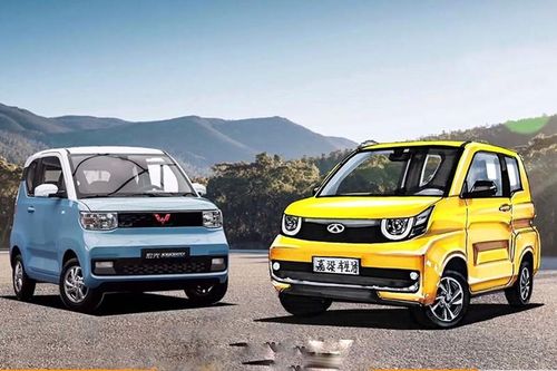 Wuling Hongguang Mini EV siêu rẻ bị Chery QQ 'nhái' tại Trung Quốc