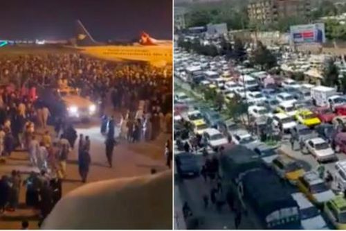 Quân đội Mỹ bắn chỉ thiên vì đám đông bỏ chạy gây hỗn loạn sân bay Afghanistan