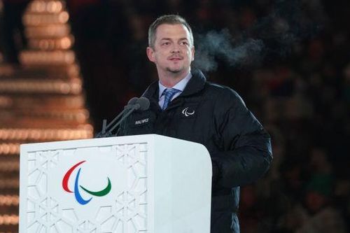 Chủ tịch Ủy ban Paralympic quốc tế tới Nhật Bản chuẩn bị cho sự kiện khai mạc