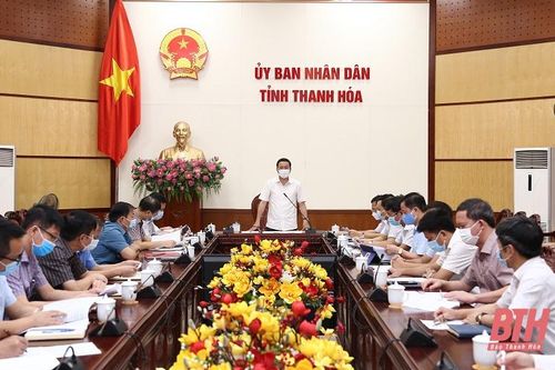 Thanh Hóa: Bàn giải pháp nâng cao năng lực xét nghiệm, điều trị COVID-19