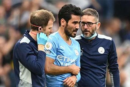 Guendogan chấn thương sau trận Man City để thua Tottenham