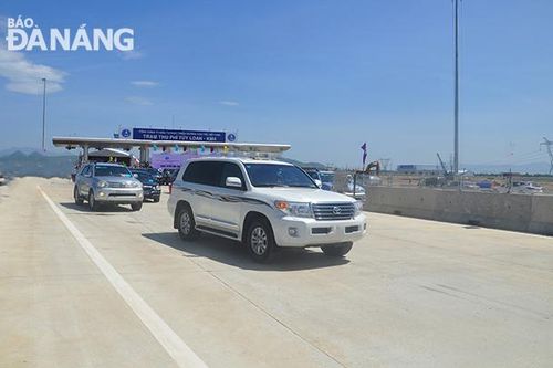 Tạm dừng thêm trạm thu phí trên cao tốc Đà Nẵng - Quảng Ngãi