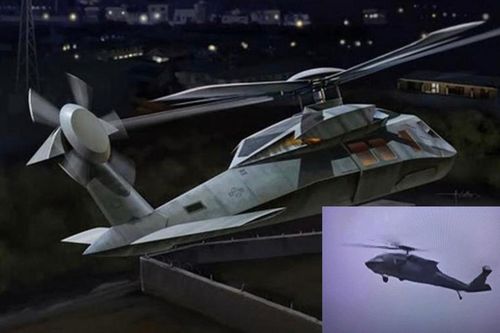 Trực thăng tuyệt mật Mỹ dùng tiêu diệt Bin Laden xuất hiện công khai tại Kabul