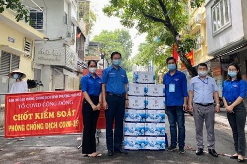 Đoàn Thanh niên HABECO chung tay 'tiếp sức' tuyến đầu chống dịch
