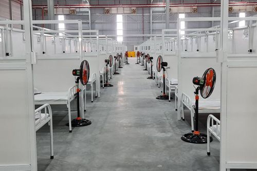 Bình Dương nâng quy mô Bệnh viện dã chiến Thới Hòa lên 12.000 giường