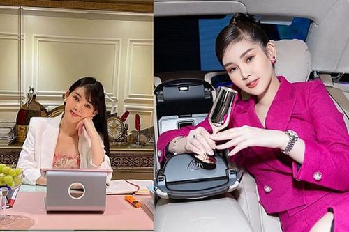 Lê Âu Ngân Anh khoe thăng chức ở tuổi 26, ngày càng 'lột xác'