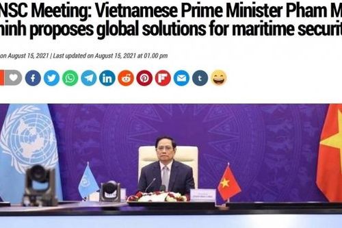 Truyền thông UAE đề cao giải pháp toàn cầu của Việt Nam trong vấn đề an ninh hàng hải