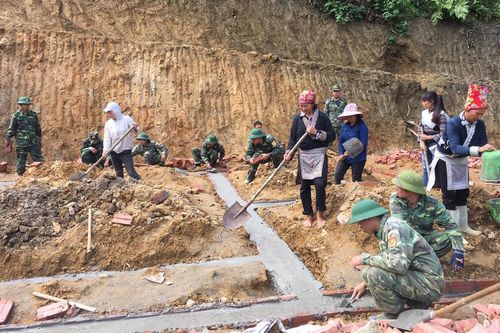 Đoàn kết giữ biên giới bình yên