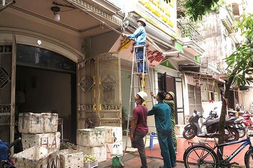 Đảm bảo trật tự đô thị tại chợ Minh Phương