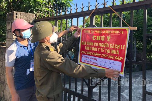 Thông tin trường hợp mắc COVID-19 tại Đoan Hùng