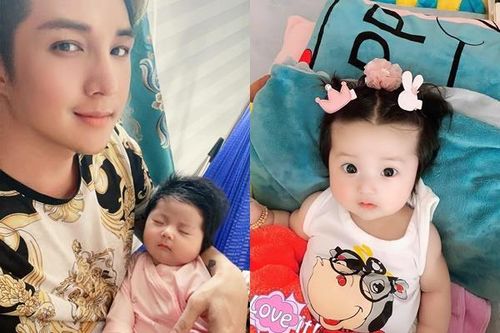 Tan chảy trước vẻ đáng yêu của con gái 'ông vua hội chợ' Lâm Chấn Khang