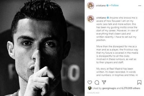 Ronaldo: 'Đừng đùa giỡn với tên tuổi của tôi'
