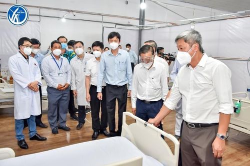 BV dã chiến đa tầng điều trị COVID-19 đầu tiên ở TPHCM đi vào hoạt động