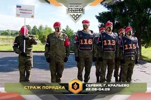 Quân cảnh Nga sang Serbia tranh tài cuộc thi 'Bảo vệ trật tự'