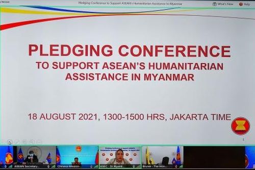 ASEAN và các đối tác họp bàn hỗ trợ nhân đạo cho Myanmar