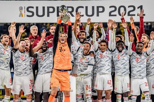 Lewandowski-Mueller giúp Bayern Munich giành Siêu cúp Đức