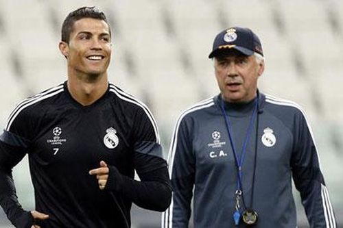Ancelotti đóng cánh cửa trở lại Real với Ronaldo
