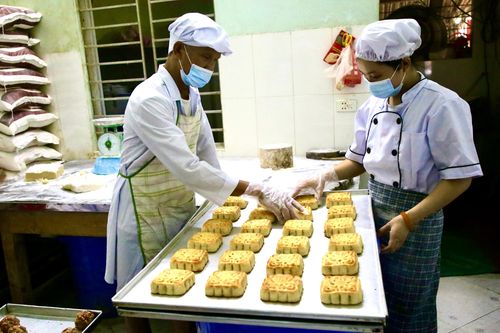 Vuông tròn vị bánh xưa