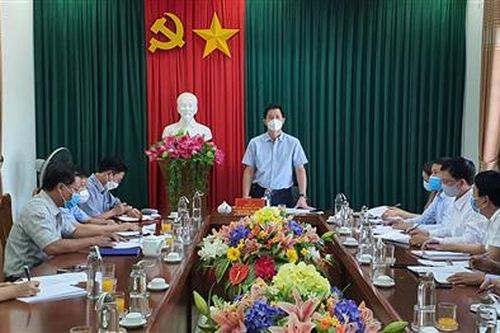 Bí thư Tỉnh ủy Quảng Trị Lê Quang Tùng làm việc với Đảng ủy Khối Cơ quan và Doanh nghiệp tỉnh