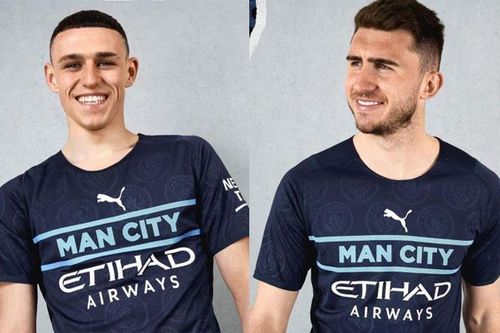 Áo đấu thứ 3 của Man City bị chê