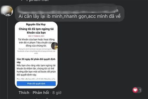 Dịch vụ mở khóa Facebook có thể mất thông tin cá nhân