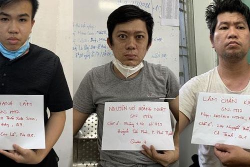 Phát hiện 3 đối tượng sử dụng giấy xác nhận công tác giả để vận chuyển, mua bán khí cười