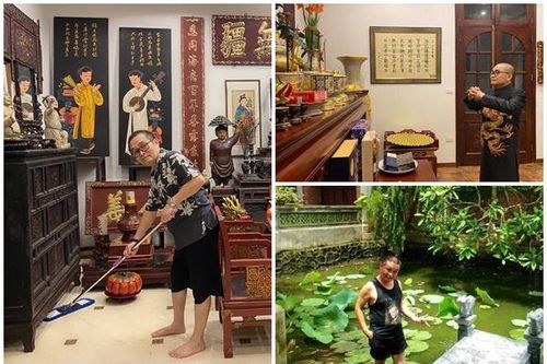 Khám phá không gian sống toàn gỗ quý của danh hài Xuân Hinh