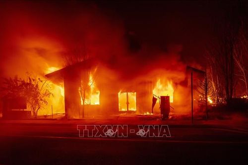 Bùng phát cháy rừng mới tại bang California của Mỹ