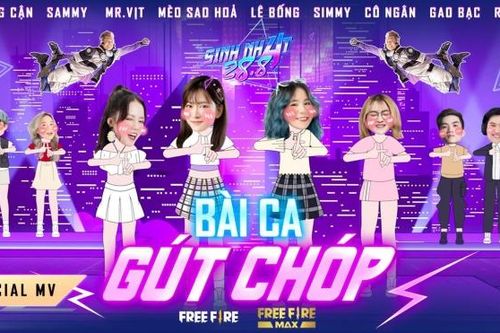 Bài Ca Gút Chóp chính thức ra mắt mừng sinh nhật Free Fire tròn 4 tuổi